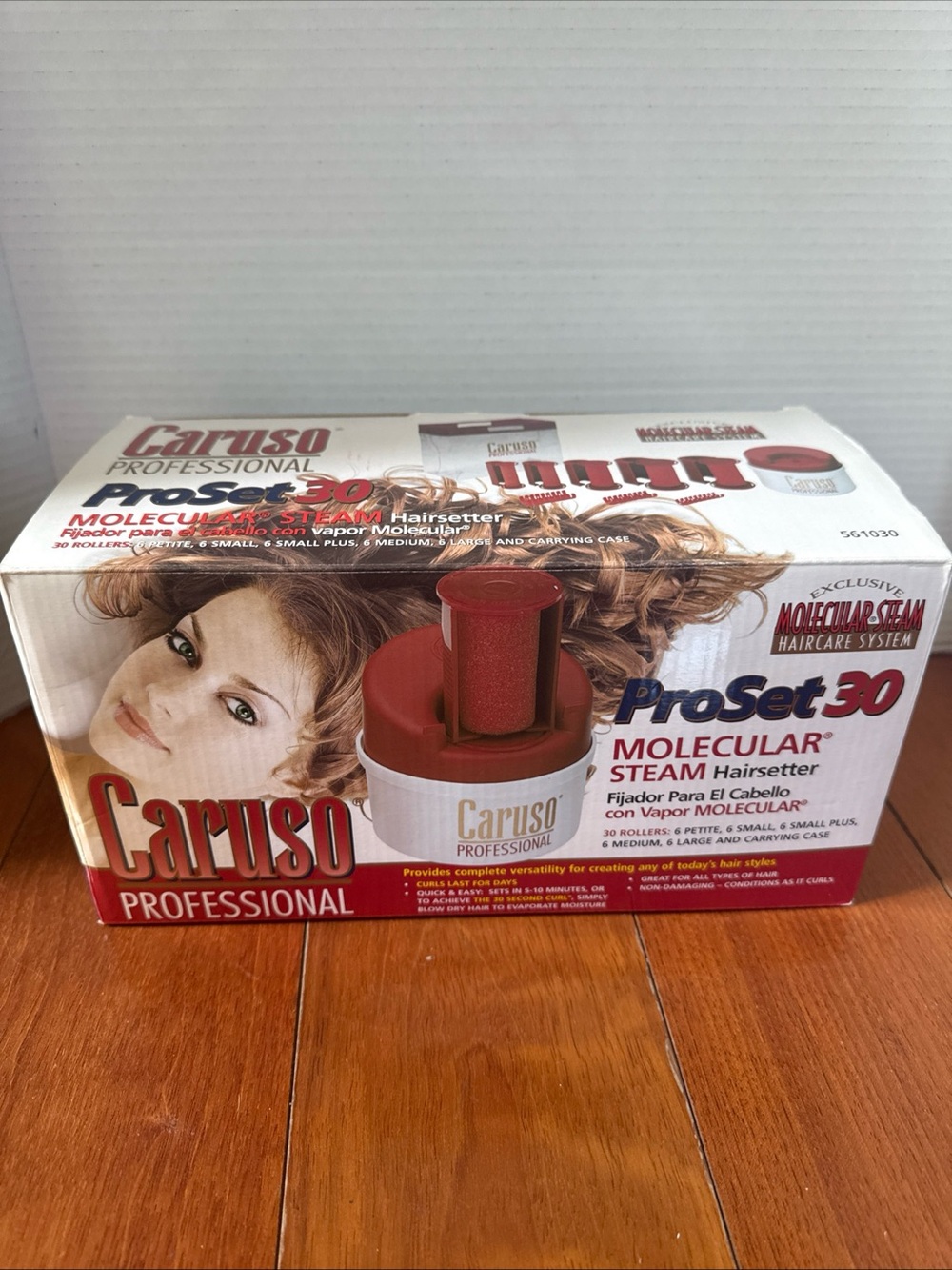Caruso ProSet 30 Rollers Curlers Professional Molecular Steam Hairsetter No Salt